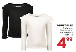 Trafic T-SHIRT FILLE offre