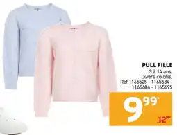 Trafic PULL FILLE offre