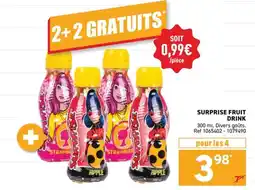 Trafic SURPRISE FRUIT DRINK offre