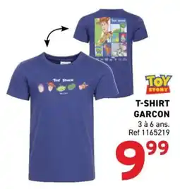Trafic TOY STORY T-SHIRT GARCON offre