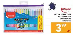 Trafic Maped Color'Peps offre