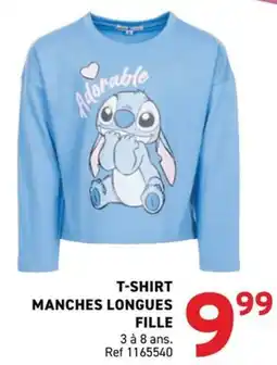 Trafic Stitch T-SHIRT MANCHES LONGUES FILLE offre