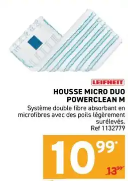 Trafic LEIFHEIT HOUSSE MICRO DUO POWERCLEAN M offre