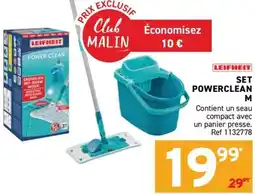 Trafic LEIFHEIT SET POWERCLEAN M offre