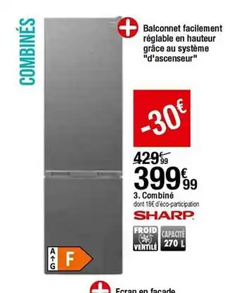 BUT Combiné Sharp offre