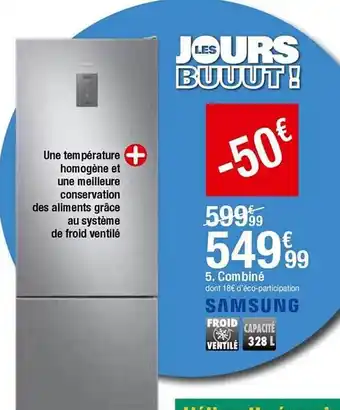 BUT Combiné Samsung offre