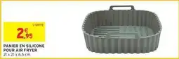 Intermarché Panier en silicone pour air fryer offre