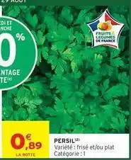 Intermarché Persil offre