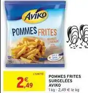 Intermarché Aviko - pommes frites surgelées offre