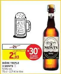 3 monts - bière triple