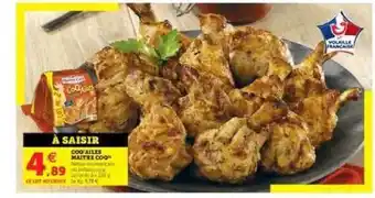 Super U Coq'ailes Maître Coq offre