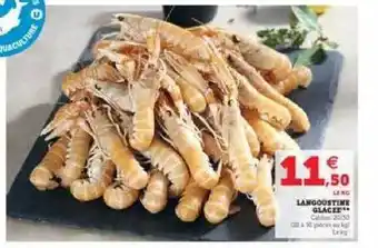 Super U Langoustine Glacée offre