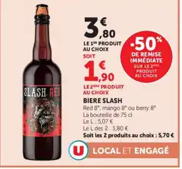 Super U SLASH Biere offre