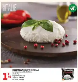 Auchan Mozzarella di Latte di Bufala offre