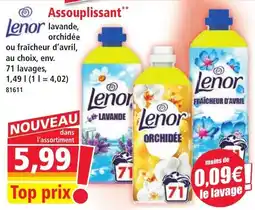Norma Lenor Assouplissant offre