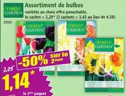 Norma FINEST GARDEN Assortiment de bulbes offre