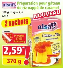 Norma alsa Gâteau de Riz offre