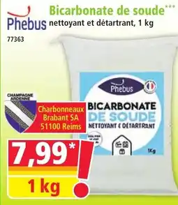 Norma Phebus Bicarbonate de soude offre