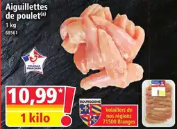 Norma Volaille Française Aiguillettes de poulet offre