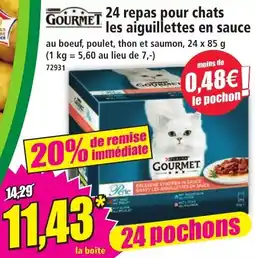 Norma GOURMET les aiguillettes en sauce offre