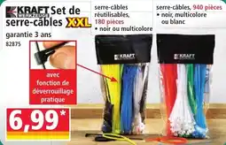 Norma KRAFT Set de serre-câbles XXL offre