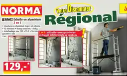 Norma KRAFT Échelle en aluminium offre