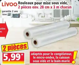 Norma Livoo Rouleaux pour mise sous vide offre