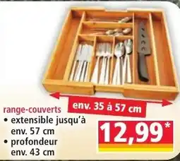 Norma range-couverts offre