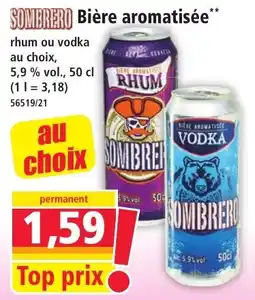 Norma SOMBRERO Bière aromatisée offre