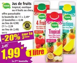 Norma TRIMM Jus de fruits offre