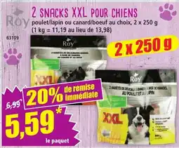 Norma Roy Snacks XXL pour chiens offre