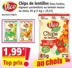 Norma Vico Chips de lentilles offre
