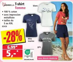 Norma JASMINELLA T-shirt femme offre