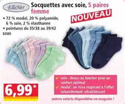 Norma ElleNor Socquettes avec soie offre