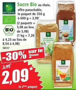 Norma BIO SONNE Sucre Bio offre