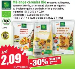 Norma BIO SONNE Mélange céréales Bio offre