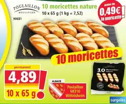 Norma POULAILLON moricettes nature offre