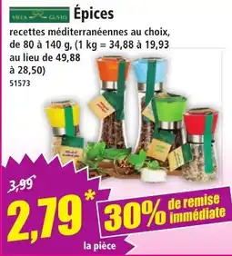 Norma Villa Gusto Épices offre