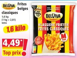 Norma BELVIVA Frites belges classiques offre