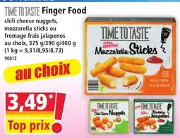 Norma TIME TO TASTE Mozzarella Sticks offre