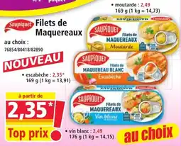 Norma Saupiquet Filets de Maquereaux offre