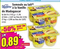 Norma la Laitière Semoule au lait offre