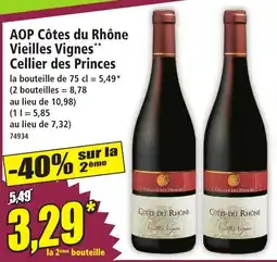 Norma Cellier des Princes AOP Côtes du Rhône Vieilles Vignes offre