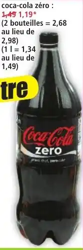 Norma Coca-Cola zero offre