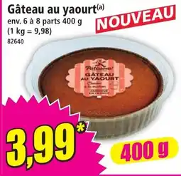 Norma Pâtissons Gâteau au yaourt offre