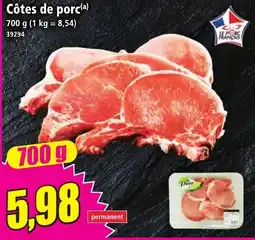 Norma Dore Côtes de porc offre