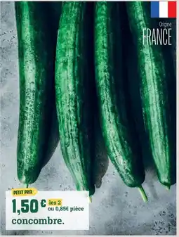 Fresh concombre offre
