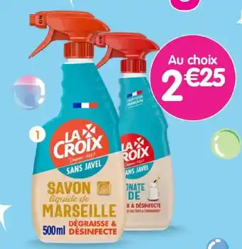 LA CROIX SAVON liquide de MARSEILLE