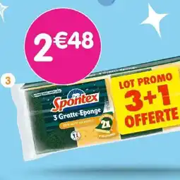 b&m Spontex 3 Gratte-Eponge offre