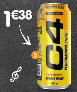 b&m C4 PERFORMANCE ENERGY offre